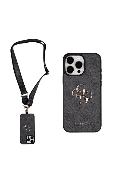 Guess iPhone 16 Pro Max Compatible Case Original Licensed 4g Large Metal Logo...
