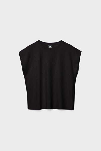 Stradivarius B06 Basic dropped-shoulder T-shirt
