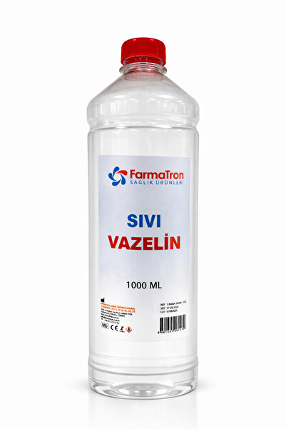Farmatron Sıvı Vazelin 1000 ml – Medikal Amaçlı Saf Mineral Yağ