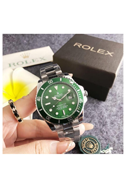 LAOBANX Luxury Green Dial Stainless Steel Diver-Style Watch