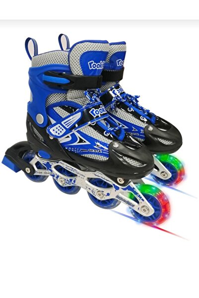 Rookie Rokkie Işıklı Ayarlanabilir Ayak Numaralı Çantalı 35-38 Numara Paten