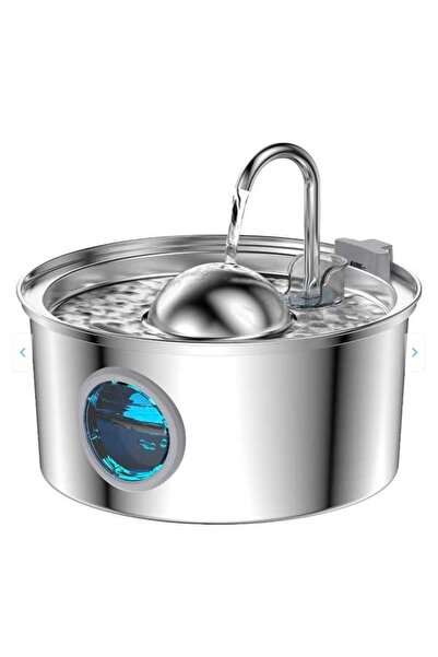 FOXMAG24 Διανομέας νερού τύπου σιντριβανιού για ζώα, ανοξείδωτος χάλυβας, 3,2...