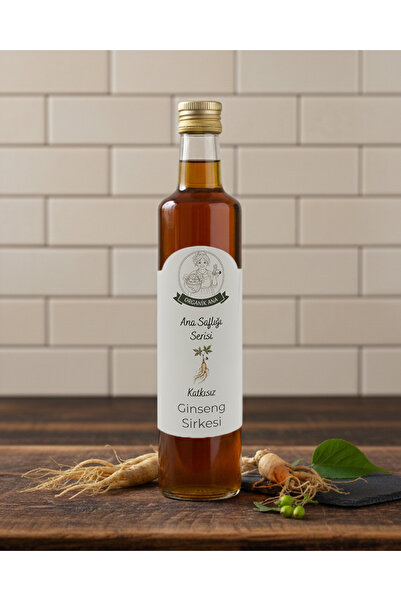Organik Ana Ginseng Sirkesi 500 ml