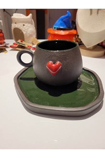 Veritas Ceramics Green Coffee Cup