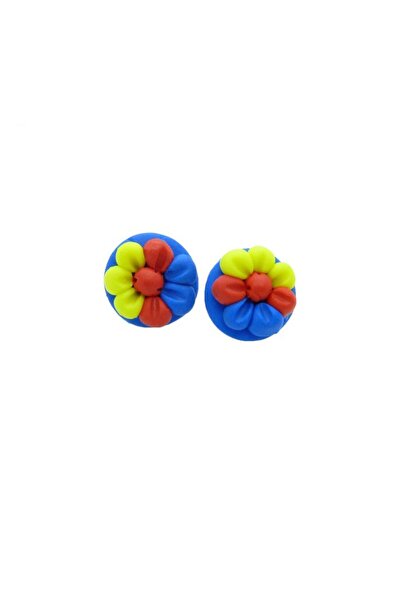 Lisa-Shop Tricolor flower earrings, I'm Romanian!