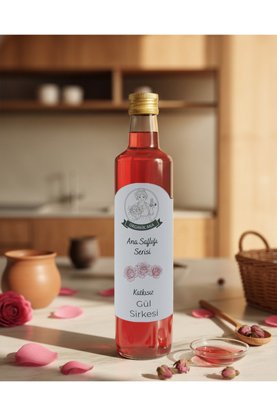 Organik Ana Gül Sirkesi 500 ml