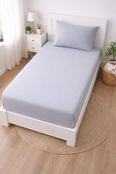 Madame Home Single Fitted Sheet Set Cotton Corner Depth 30cm