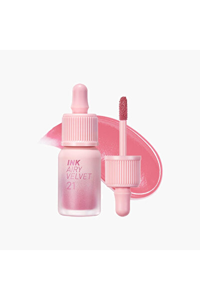 PERIPERA أحمر مخمل إنك إيري فيلفيت - 021 لون الخوخ الرقيق