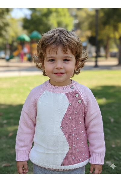 KAYAKİDS Girl's Sweater Knitted Sweater