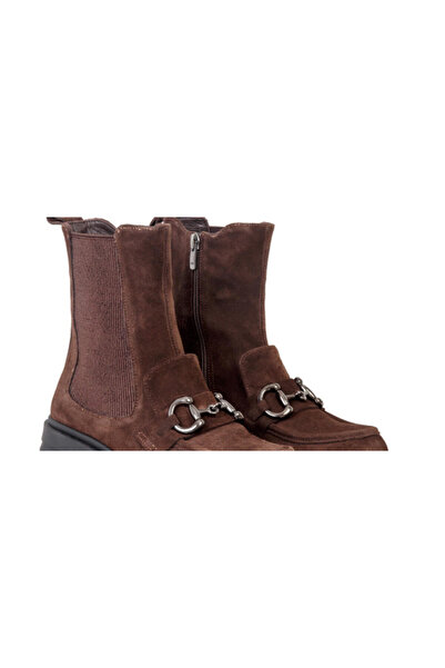 ANNASIA SHOES EDITH boots - Brown Leather