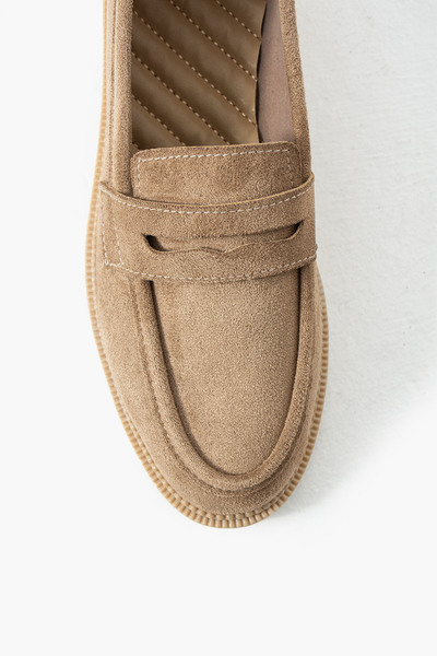 DUXAL SHOES Marlena Women's Stylish Daily Suede Loafer Shoes