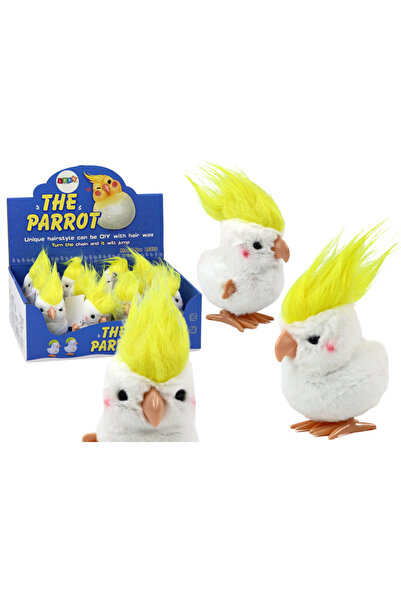 Three top online Jumping Parrot Wind-Up Plush Toy Decoration White