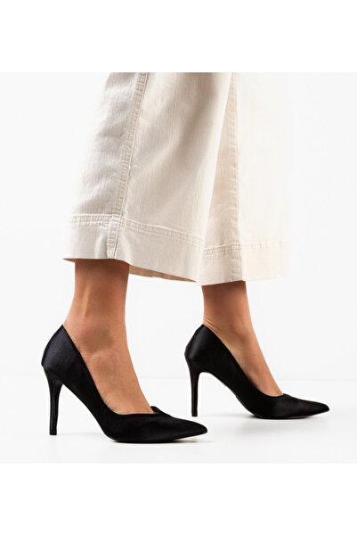 BENOTTİ Blada Black High Heel Shoes Size: 38