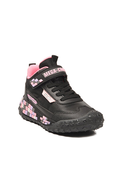 WALKWAY 811 F Pantofi sport pentru fete negru-roz