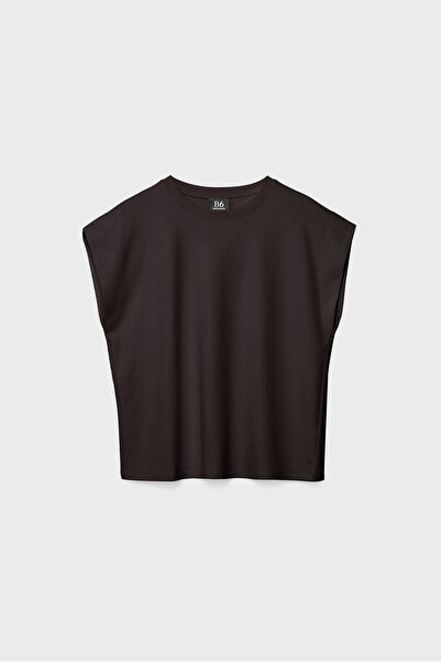Stradivarius B06 Basic dropped-shoulder T-shirt