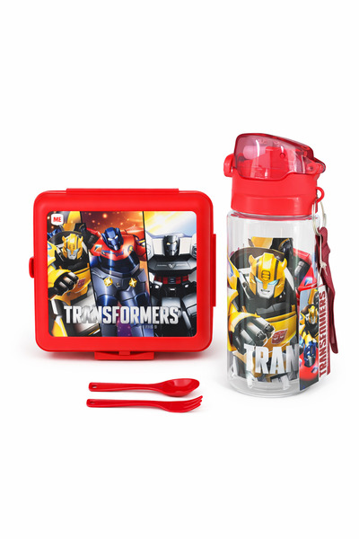 transformers Special Nutrition Set for Primary School Students 500 ml Water B...