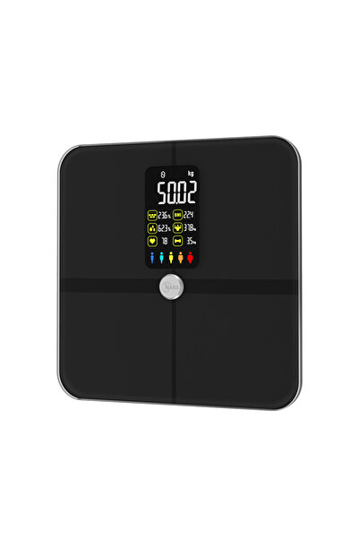 HAKS Smart Body Scale for Monitoring Weight, Heart Rate, Fat, 16 Functions