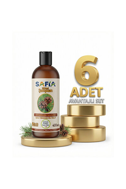 Safia Saç Dökülmesine Karşı Şampuan 6x400 Ml