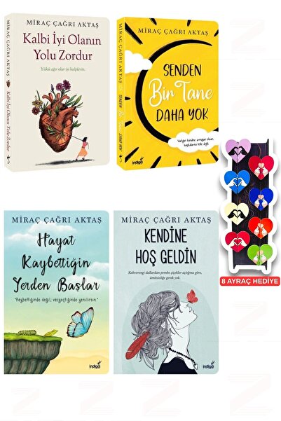 İndigo Kitap Kalbi İyi Olanın Yolu Zordur-Senden Bir Tane Daha Yok-4'lü Set-8...