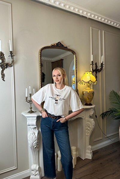 lizge giyim Belted Detail Mom Pants