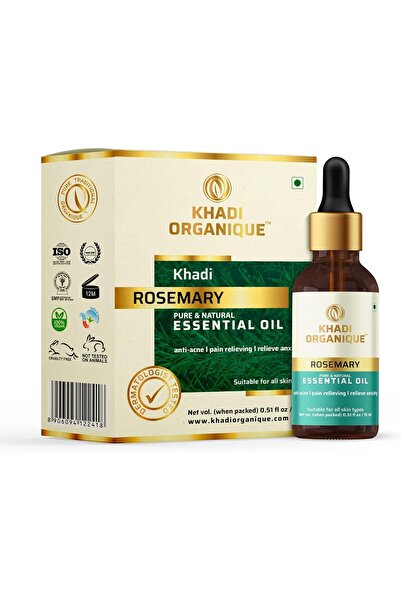 Khadi Organique زيت إكليل الجبل العطري 15 مل