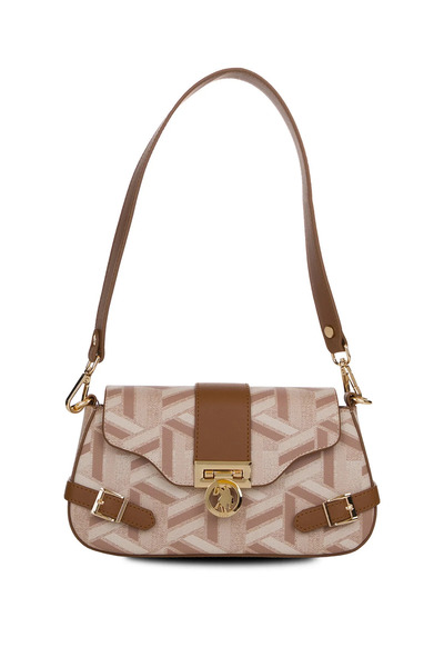 U.S. Polo Assn. Women's Shoulder Bag Dark Beige-Tan Us26118 – Casual Stylish ...