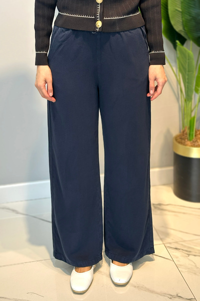 Lale Butik Lyocell Bolpaça Jeans 2773 Navy Blue