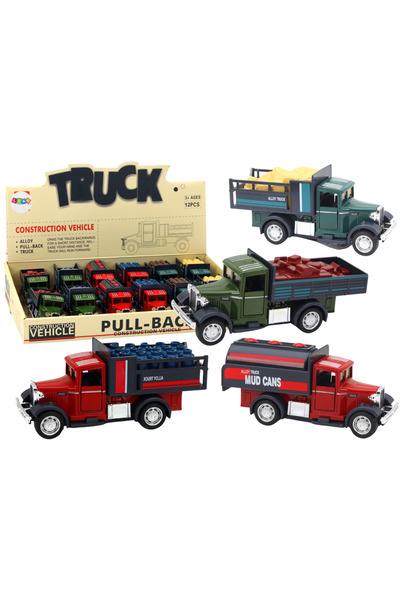 LEAN Aluminum delivery car with opening doors, lights and sounds