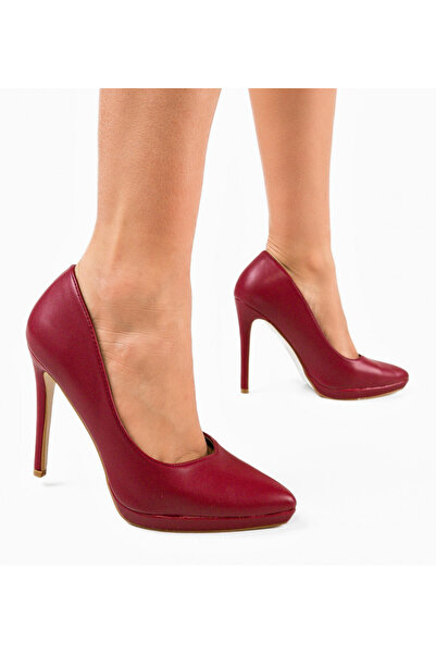 BENOTTİ Women's Shoes Paray Burgundy Size: 38