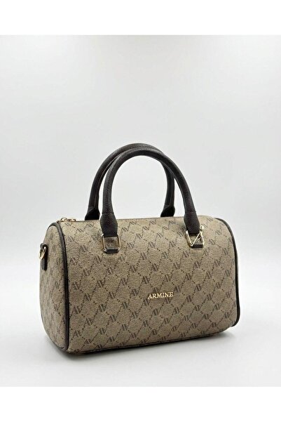 Armine 427 Mink Dot Women's Hand Shoulder Bag