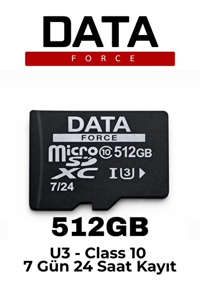 DataForce 512Gb U3 Memory Card |   Camera, Phone and Dvr Compatible