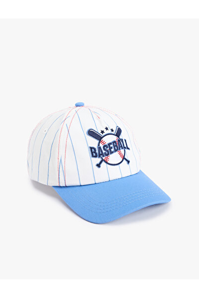 Koton Șapcă din bumbac cu detaliu brodat de baseball