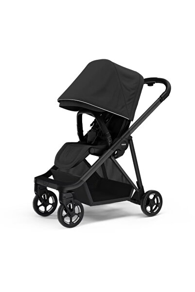 Thule Cărucior negru strălucitor