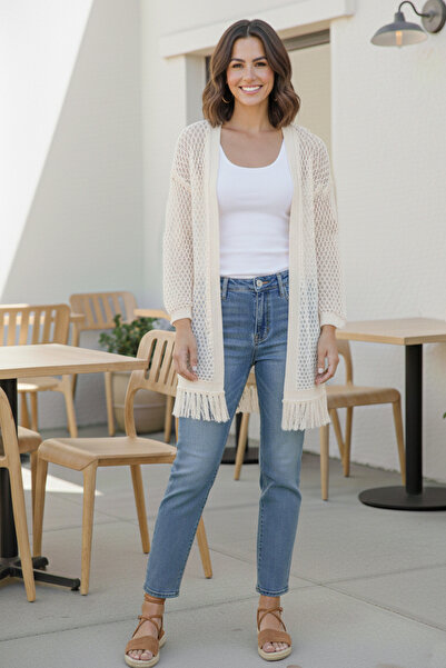 benguen Summer Cotton Cardigan R4524 Ecru