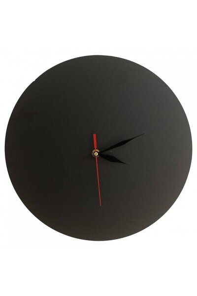 Vivatechnix Ceas de perete metalic Krodesign Intense Black, diametru 31 cm