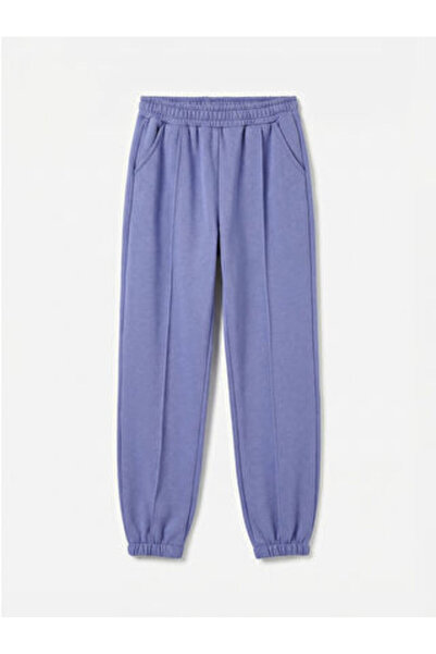 LC Waikiki Lilac Elastic Waist Girls' Jogger Sweatpants