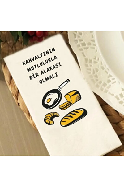 diğer333 100 قطعة مناديل ورقية مطبوعة للعروض التقديمية مقاس 33x33 سم |   العل...