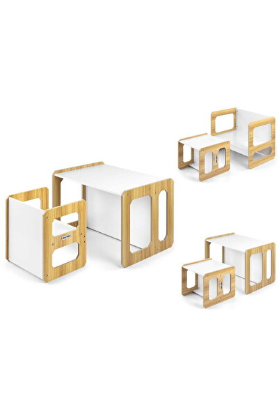 Milly Mally Stella 3-in-1 Furniture Set - Table and Chair