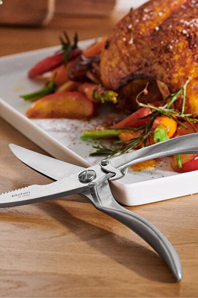Tchibo Stainless Steel Poultry Shears, Silver
