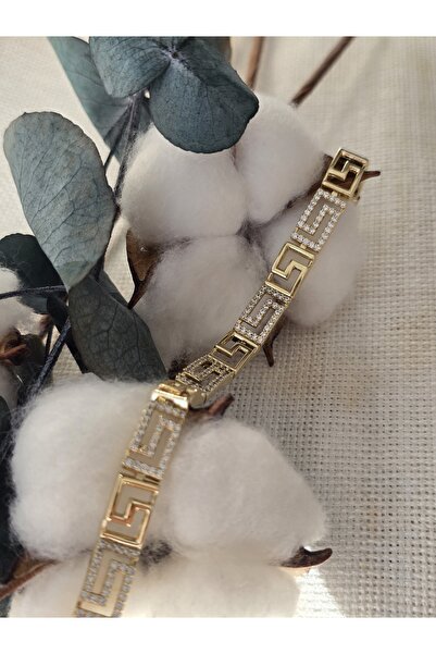 XUPING JEWELRY Xuping Labirent Bileklik 14K Altın Kaplama