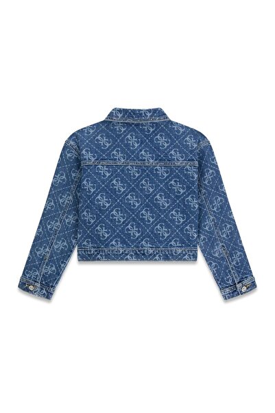 Guess BG Store Kız Çocuk Mavi Ceket