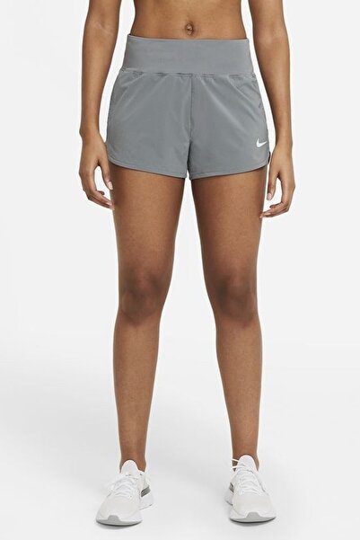 Nike Eclipse Womens Running Short Gray Women's Running Shorts Gray