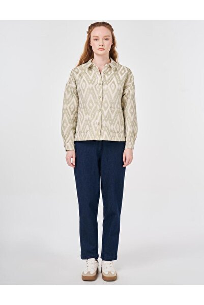Kayra Geometrik Desen Ceket 71001