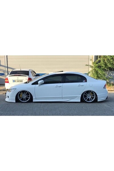 Tuning Vadisi Honda Civic FD6 Custom Yan Marşpiyel (Plastik) 2006-2011 arası ...
