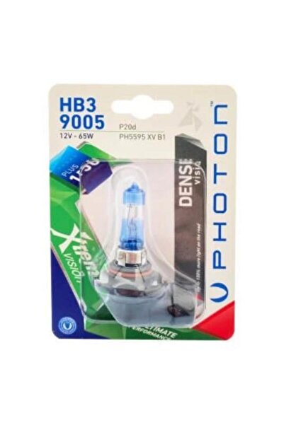 Photon HB3 9005 12V 65W XTREME VISION +%150 FAZLA IŞIK (TEKLİ BLİSTER) PH5595...