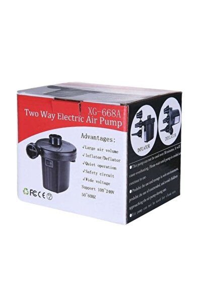 ZanaCasei 2-Way Electric Air Pump, Inflate & Deflate