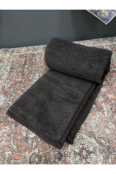 ALTINKOZA HOME Single Blanket Hotel Blanket Plain Brown Blanket
