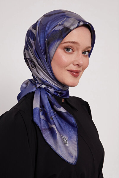 Levidor وشاح كريستال D4 ساكس أزرق