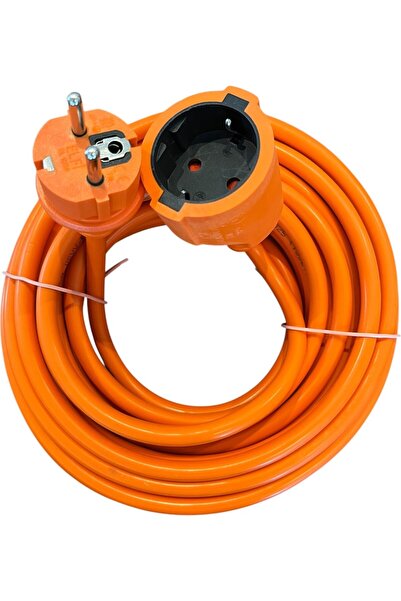 Elfi 3 G 2,5 mm² 2200W CCA Uzatma Kablosu Fiş & Priz - 20 Metre