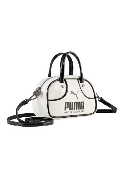 Puma 091824-08 1976 Geantă micro pentru femei, albă